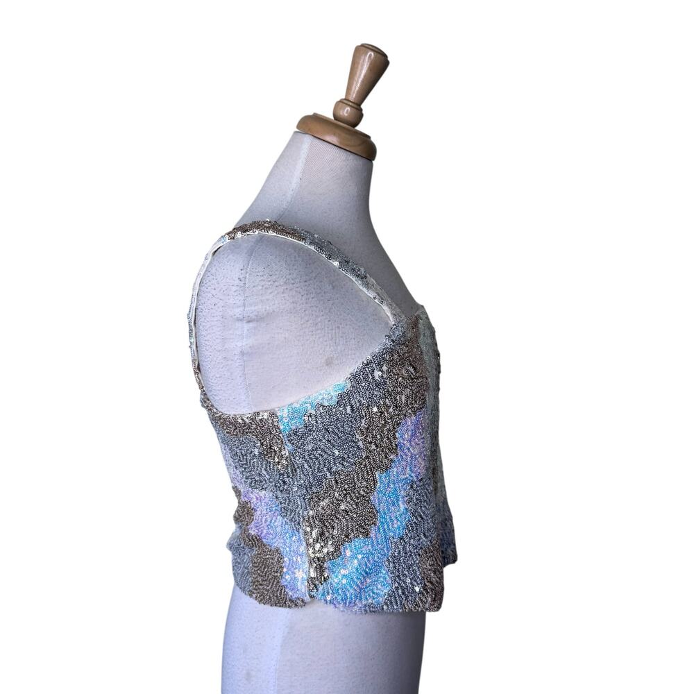 ANTHROPOLOGIE Porridge Tallulah Sequin Tank Size Small NWT - Picture 4 of 8